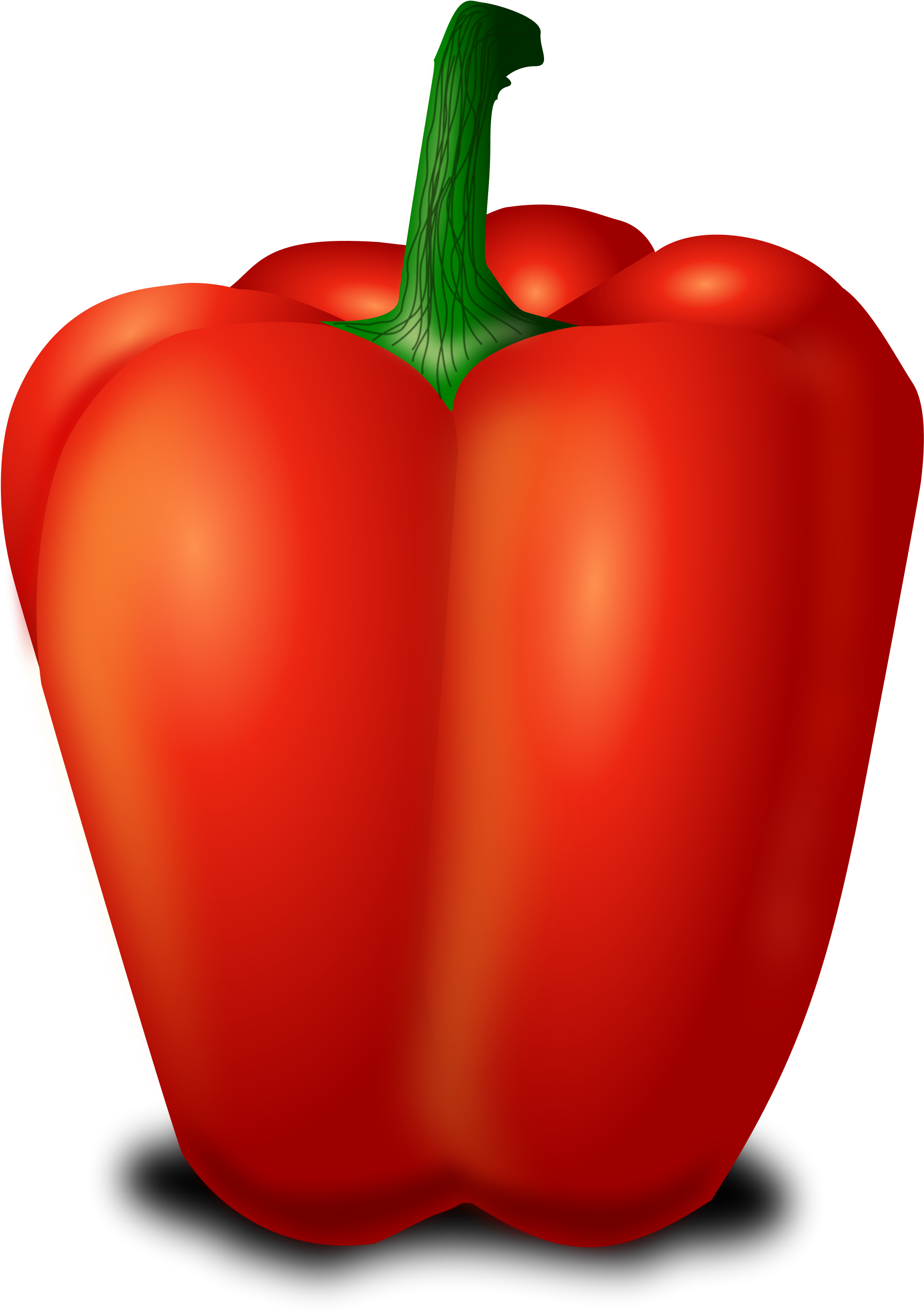 Illustration Of A Red Power Button Icon - Bell Pepper Vector Png (2175x3000)