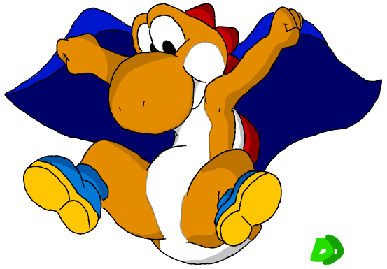 Super Yoshi To The Rescue By Demonic-disaster - Super Yoshi To The Rescue By Demonic-disaster (640x480)
