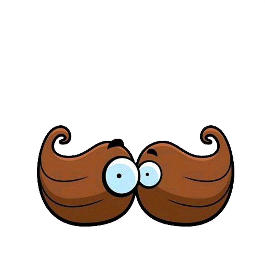 Moustache Cartoon Beard Wallpaper - Cartoon Mustache (1062x1062)