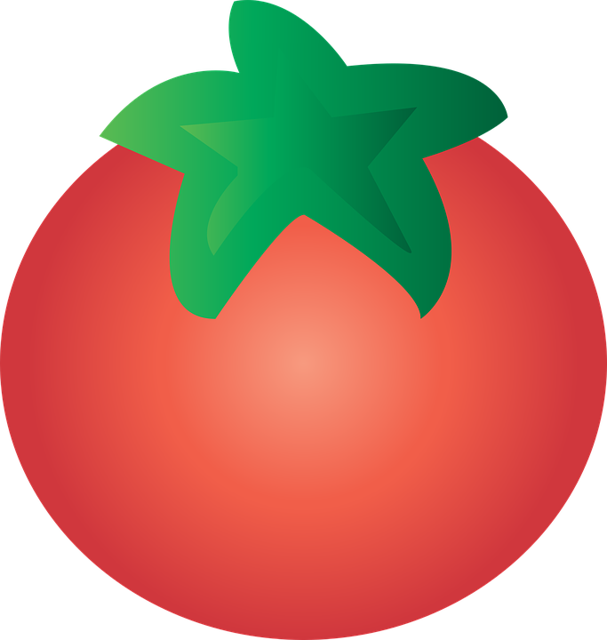 Tomatoes Clipart 12, - ผัก การ์ตูน Png (683x720)