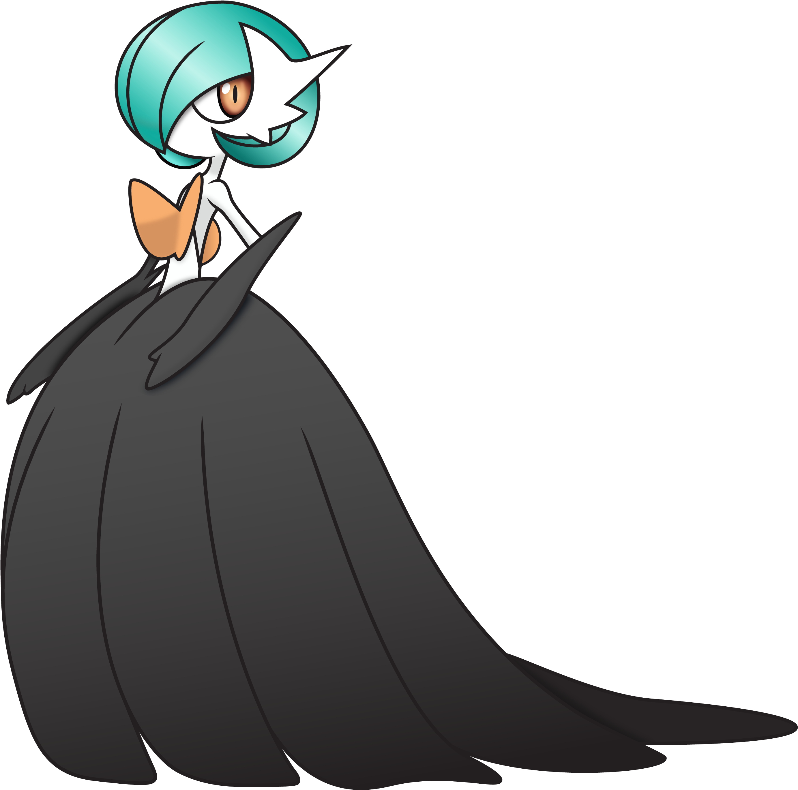 Mega Gardevoir By Shortyvoir - Shiny Mega Gardevoir (2768x2754)