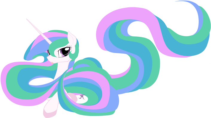 Jazzybrony, Lady Skylicorn, Long Hair, Long Mane, Long - Graphic Design (750x450)