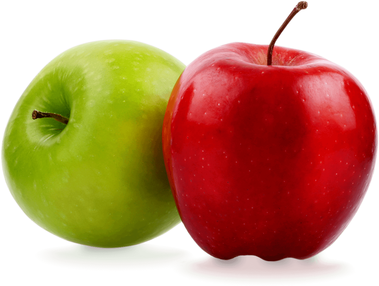 Включи 3 яблока. Два яблока. Красное и зеленое яблоко. Яблоки красные. Яблоко на белом фоне.