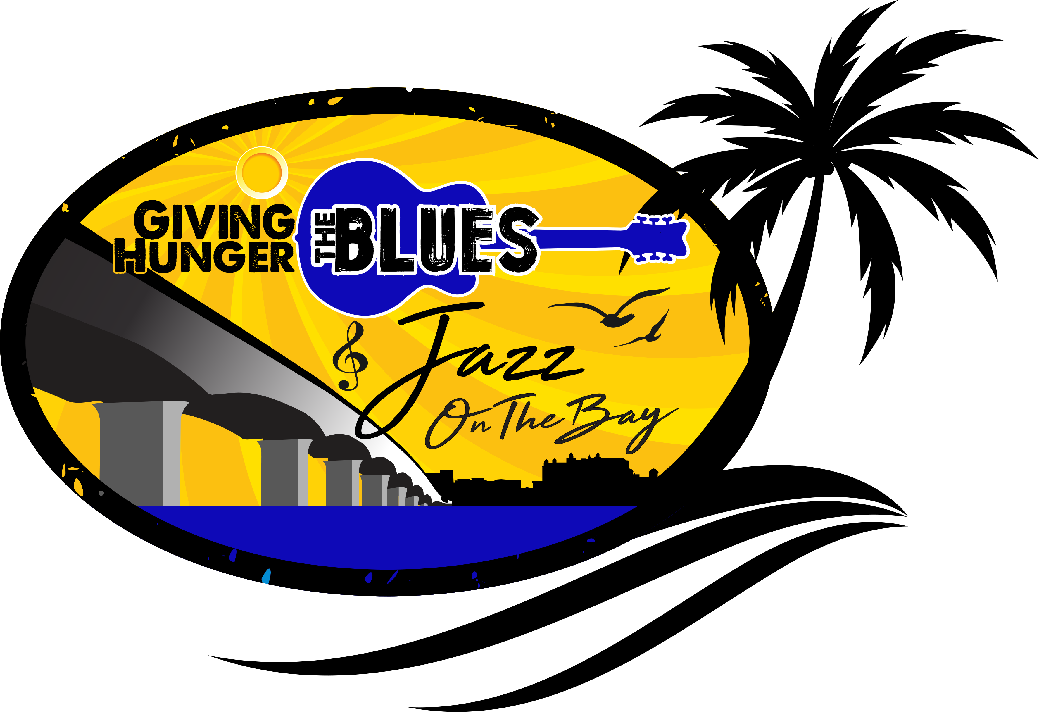 Giving Hunger The Blues And Jazz On The Bay Music Festival - Gulf Coast Mobile Grooming (3554x2435)