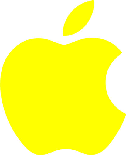 Yellow Apple Icon - Apple Logo Pink Png (512x512)