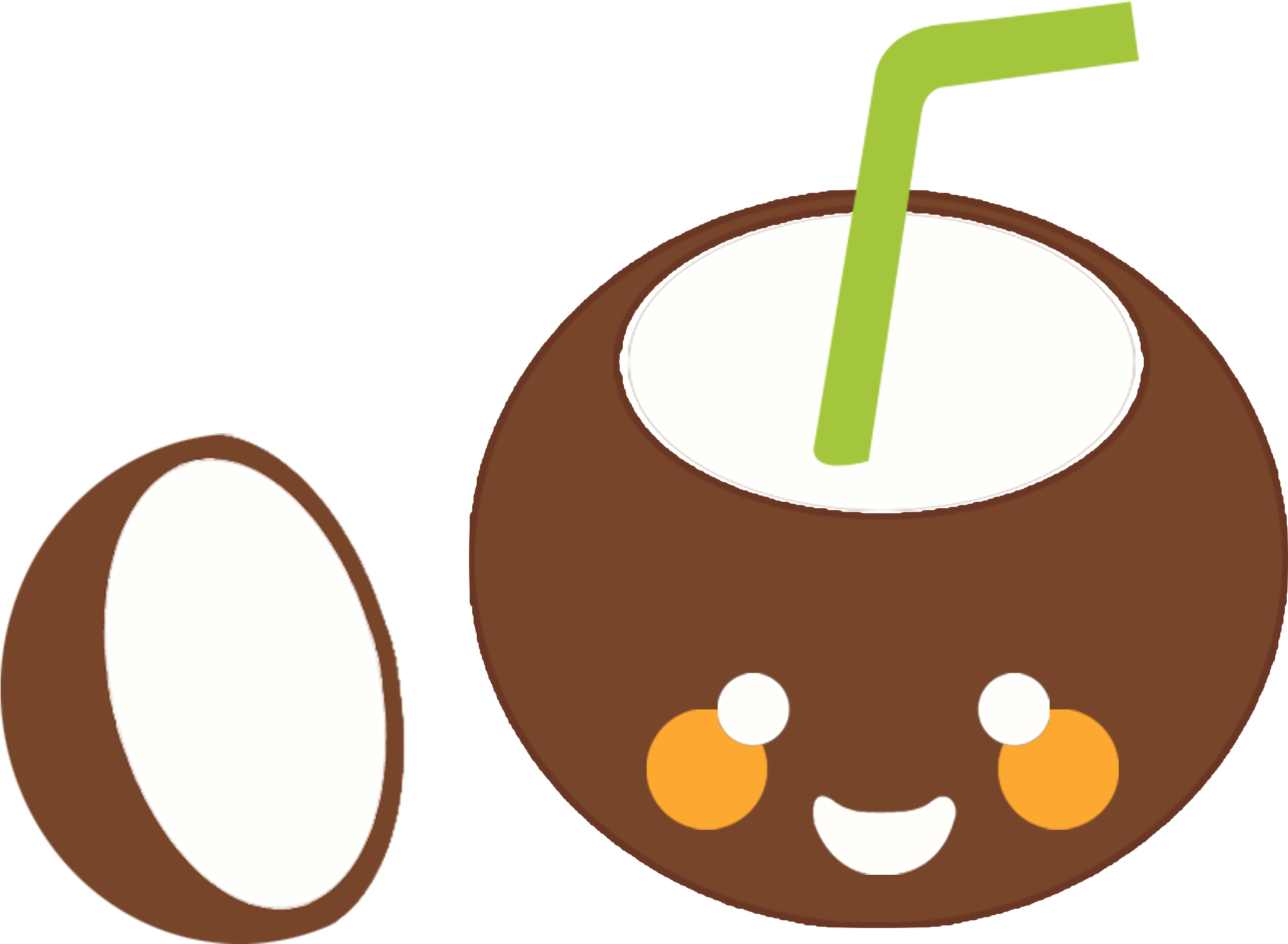 Coconut Milk Fruit Cartoon - Coconut Milk Fruit Cartoon (2480x3508)