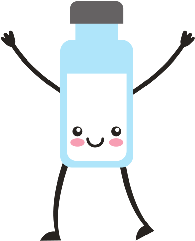 Kawaii Milk Bottle - Papaya Clip Art (550x550)