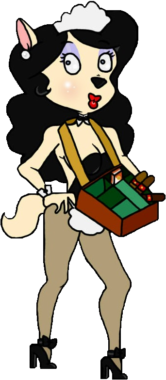 Cigarette Girl By Smittenkitten93 - Cartoon (420x804)