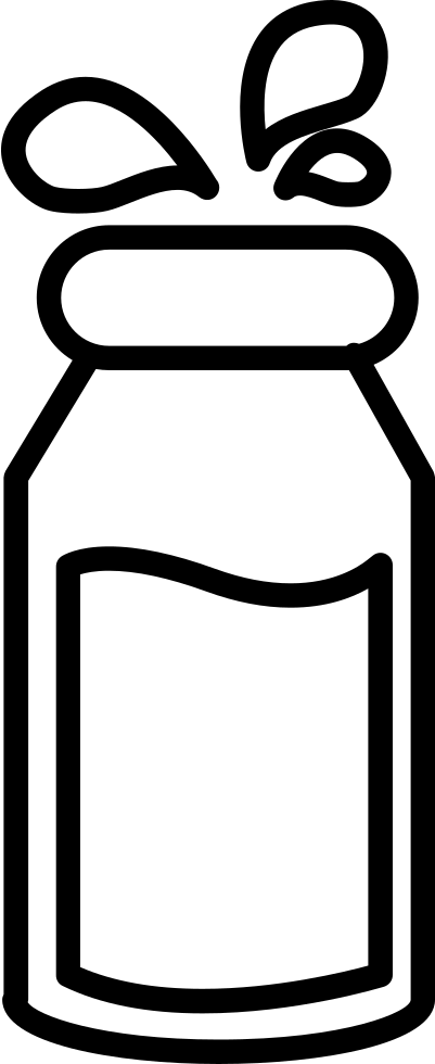 Bottle Of Milk With Droplets Comments - Bottle Of Milk With Droplets Comments (401x980)