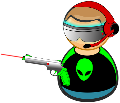 Computer Gamer Icon - Computer (500x425)