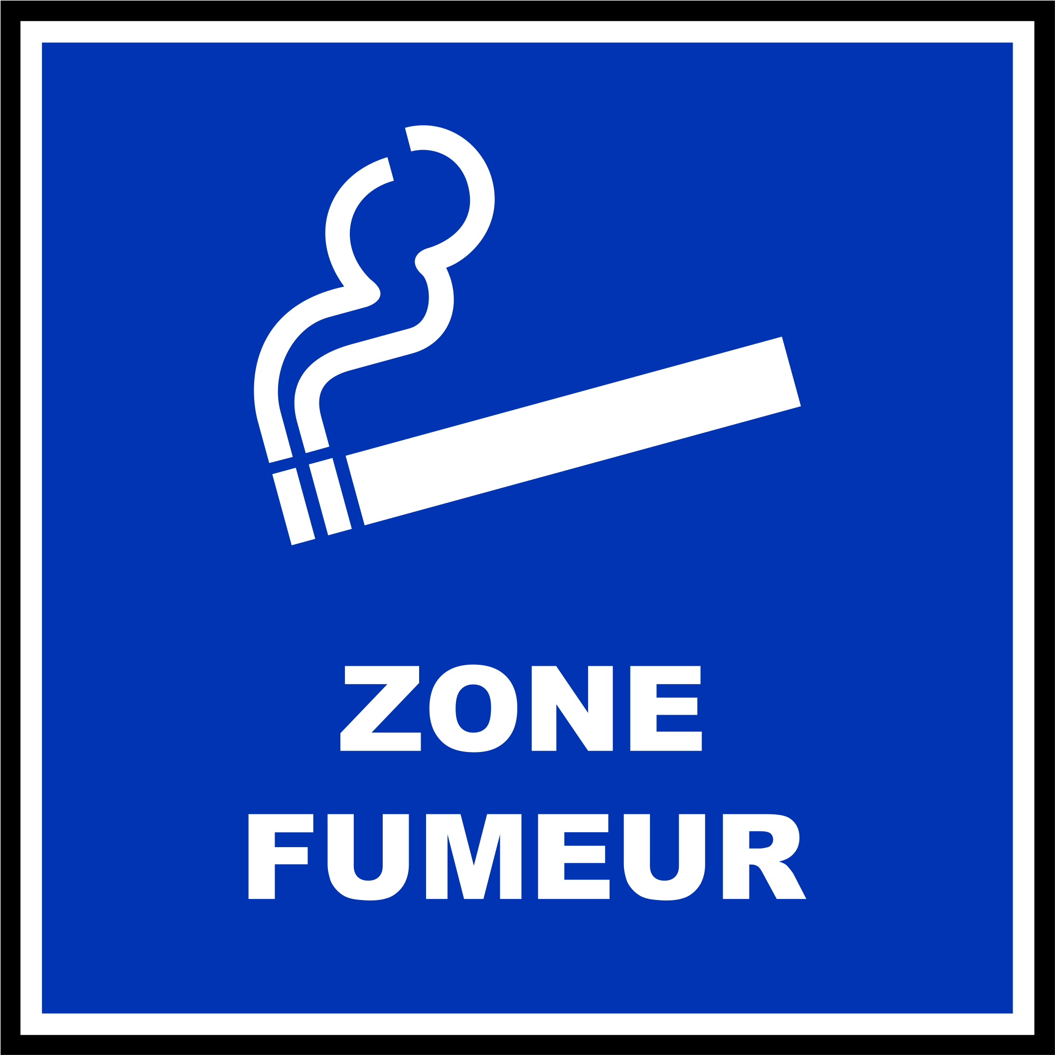 Big Image - Logo Zone Fumeur Png (2400x2400)