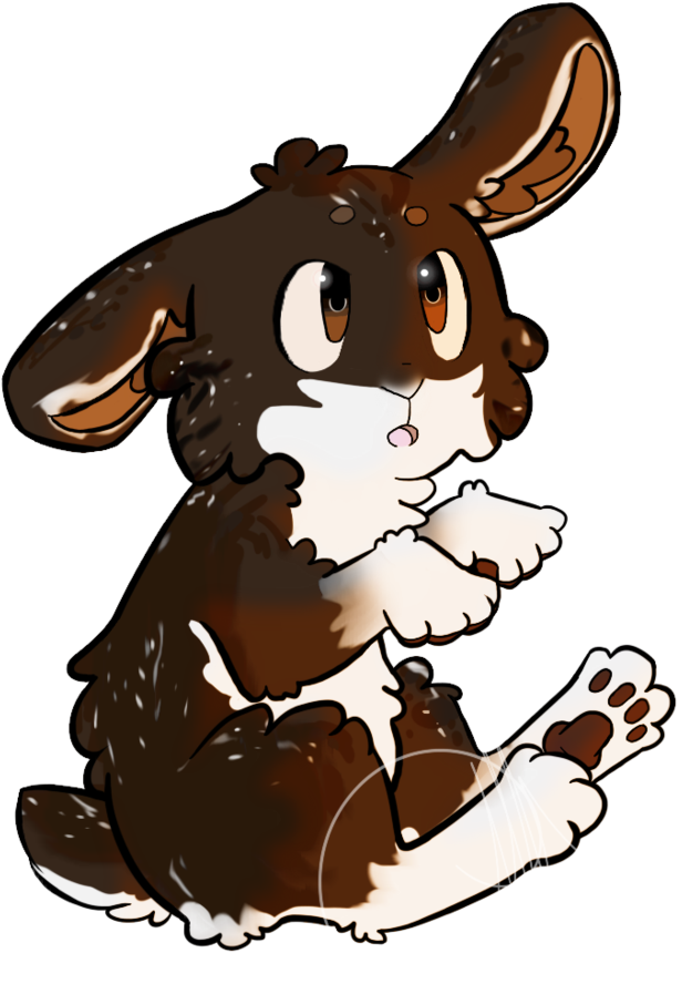 Snowshoe Hare By 0 Bluejay 0 - Cartoon (874x914)