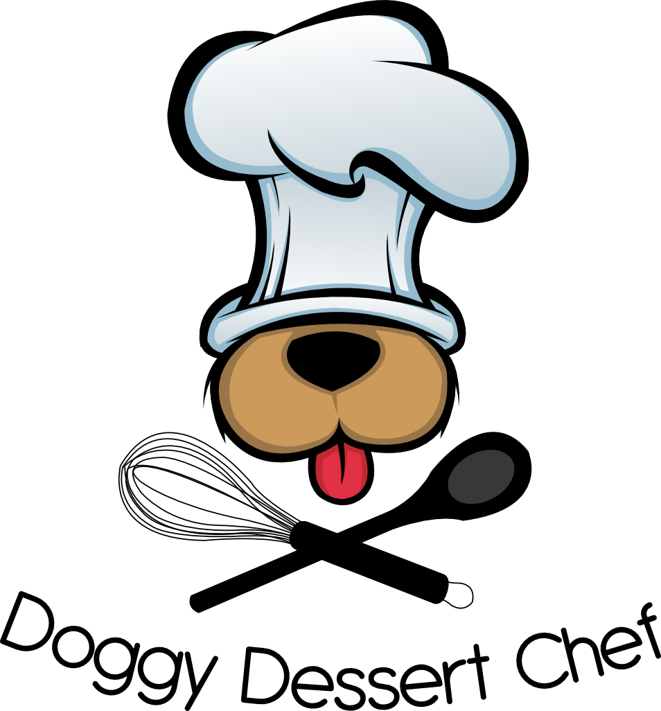Peanut Butter Bacon Dog Treat/biscuit Recipe - Dog Chef Logo (954x1026)