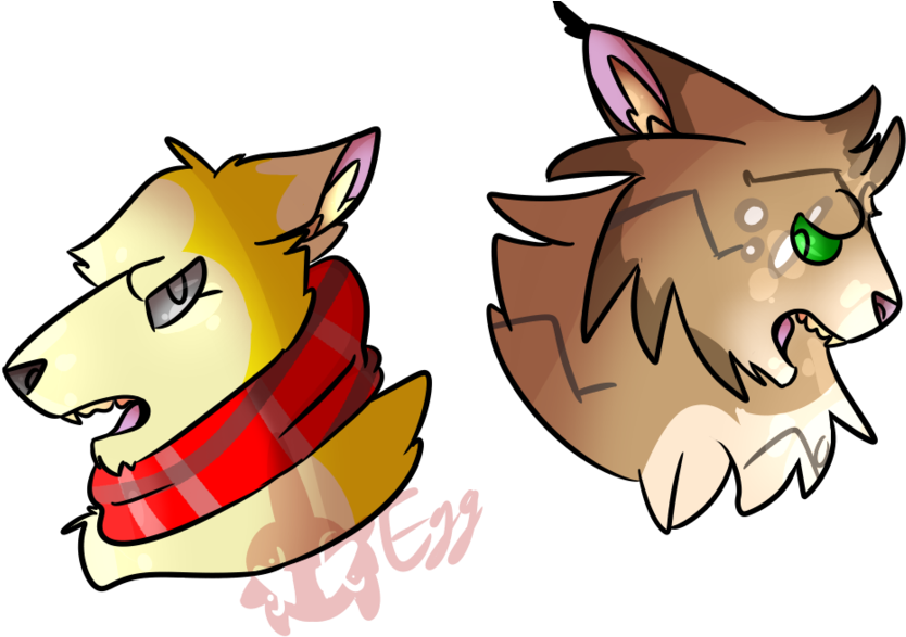 Dog Cat Character Clip Art - Cartoon (894x894)