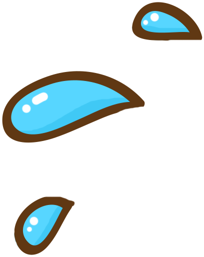 Drop Cartoon - Cartoon Sweat - Sweat Png (640x640)