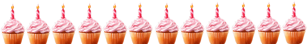 Birthday Parties - Cupcake (1000x200)