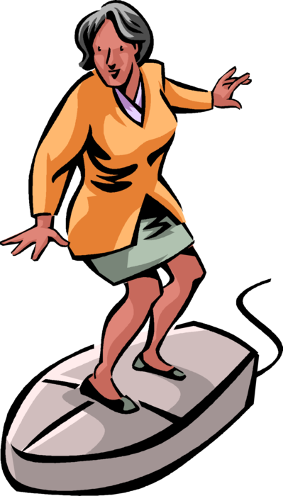 Vector Illustration Of Retired Elderly Senior Citizen - Vector Illustration Of Retired Elderly Senior Citizen (399x700)