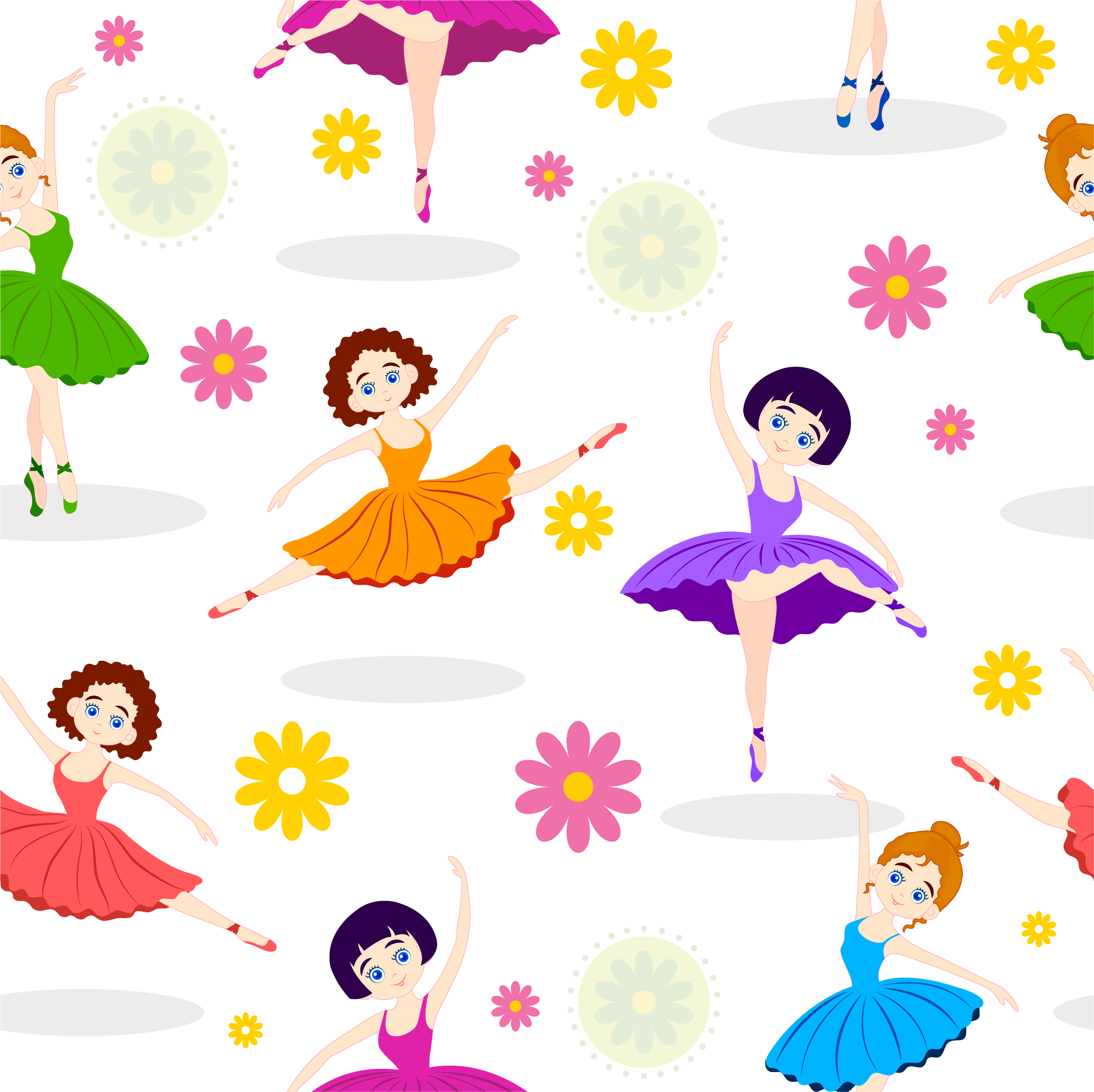 Dance Ballet Clip Art - Vector Graphics (4462x4606)