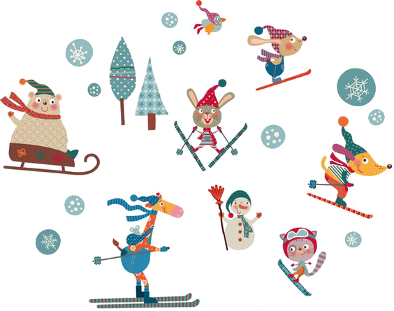 Skiing Drawing Clip Art - Skiing Drawing Clip Art (564x445)