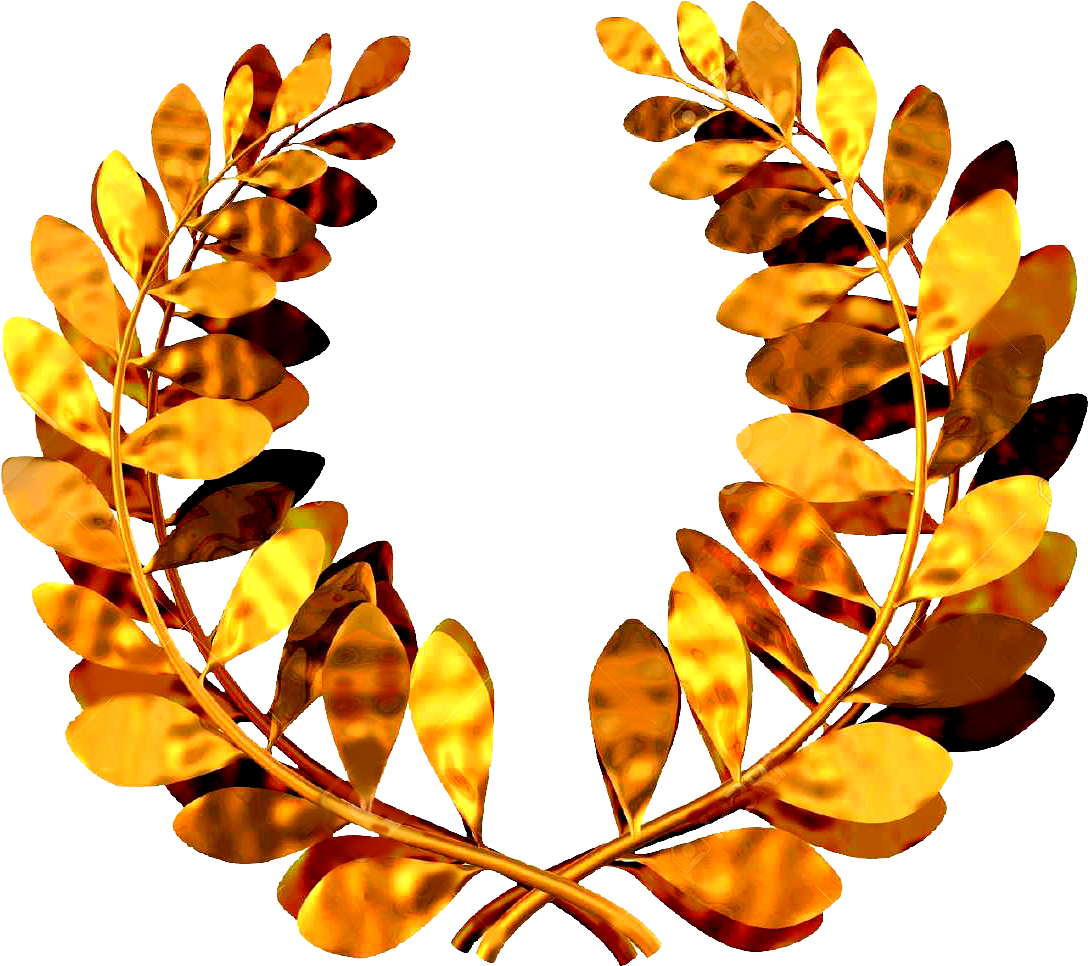 Template Laurel Leaf Crown - King And The Clown (1300x1039)