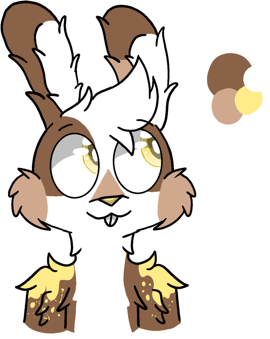 Kaipo The Hare By Pink Power Frenzy - Cartoon (1024x1207)