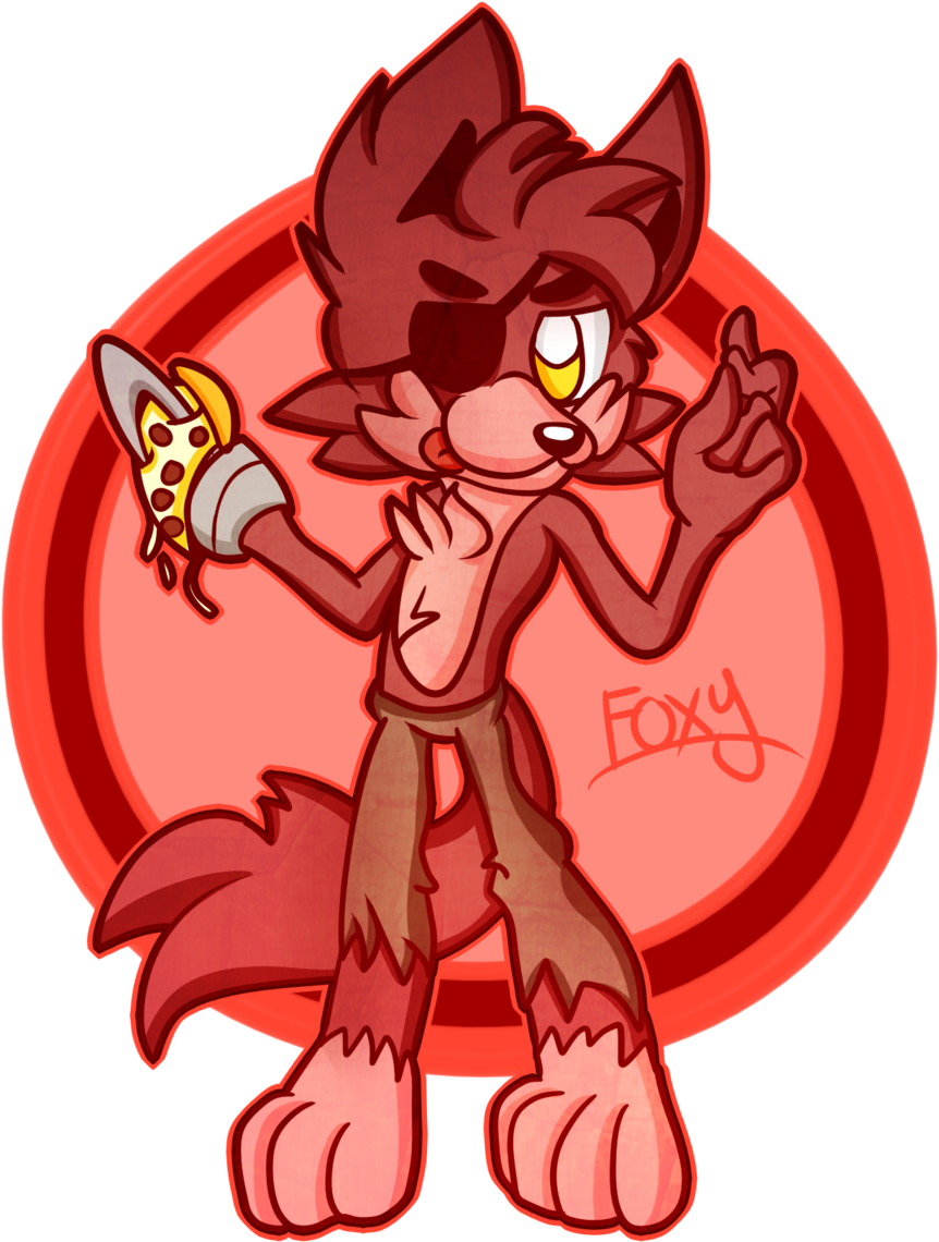 The Pirate By Dokizoid On Deviantart - Cartoon Foxy The Pirate Fox (1024x1184)