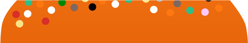 Halloween Cupcake Clipart - Circle (971x150)