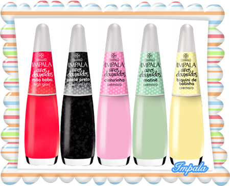 Aqui Segue Mais Alguns Exemplos De Unhas De Cupcake - Esmalte Impala Anos Dourados Biquíni De Bolinha (450x363)