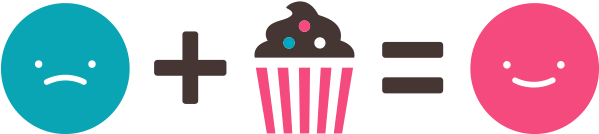 Math Cupcake - Slogan Lojas De Cupcakes (600x200)