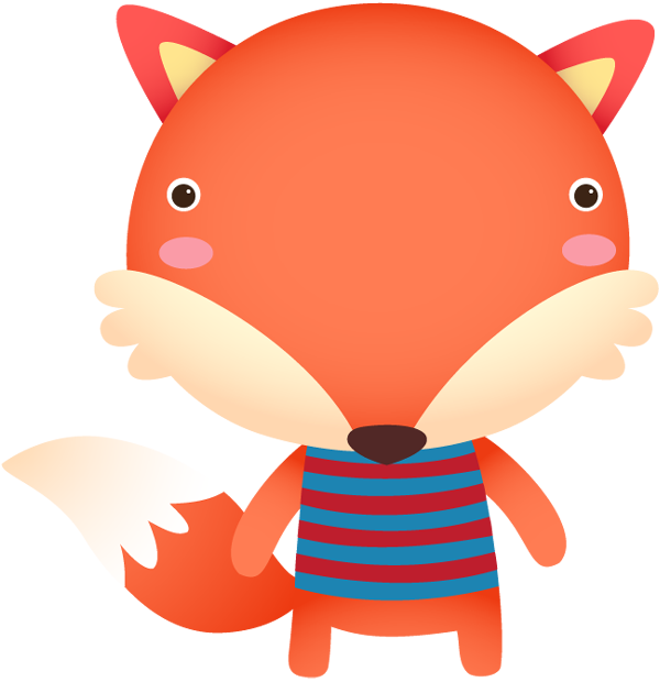 Safari, Foxes, Animales, Fox - Cute Fox Cartoon Png (600x620)