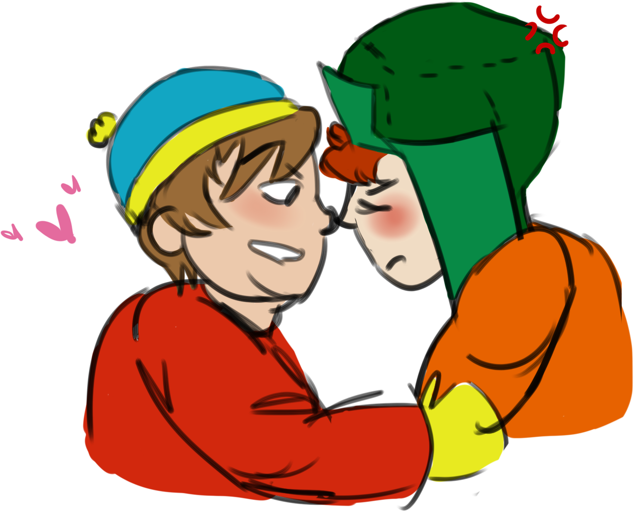I Cant Stop Drawing These Kids - Cartoon (1280x1047)