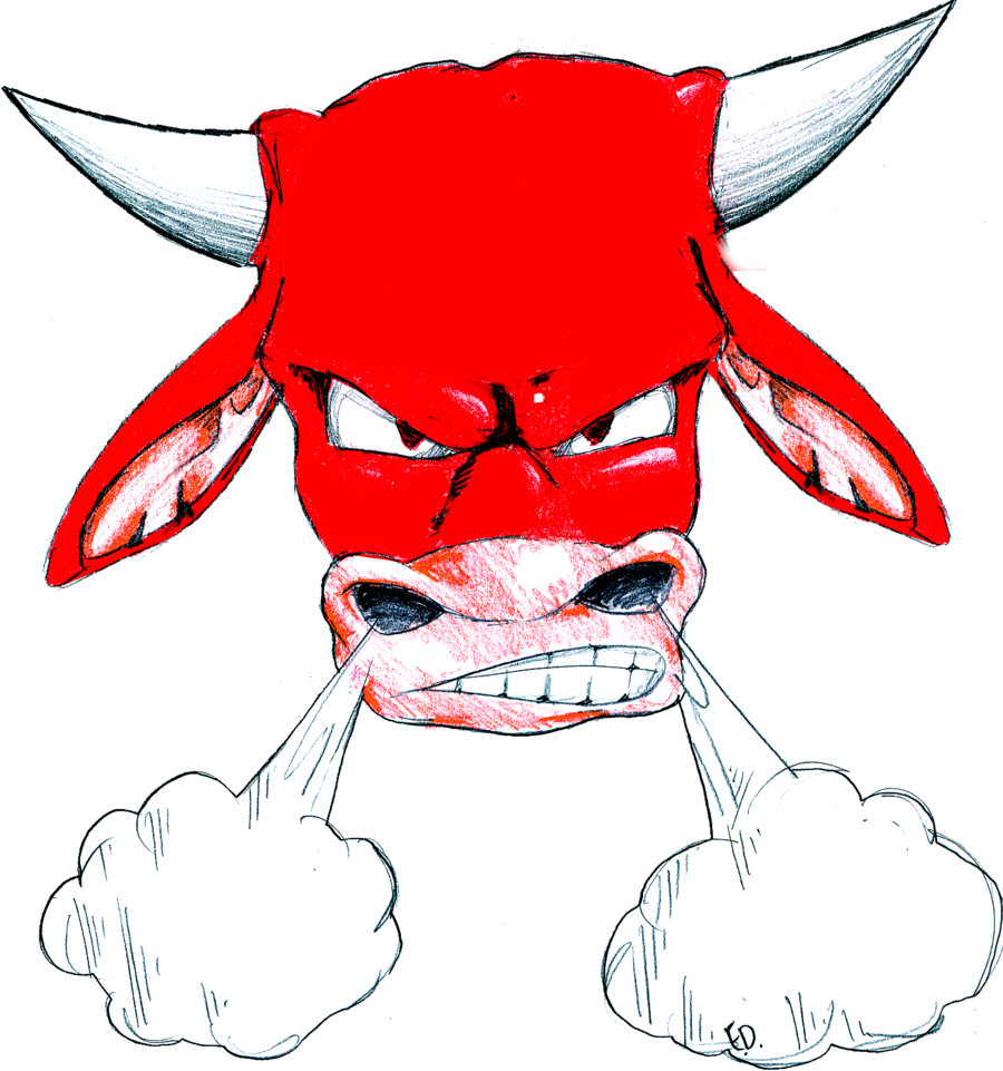 Brahma Face By Erinpuppy Brahma Face By Erinpuppy - Bellville Brahmas (900x961)