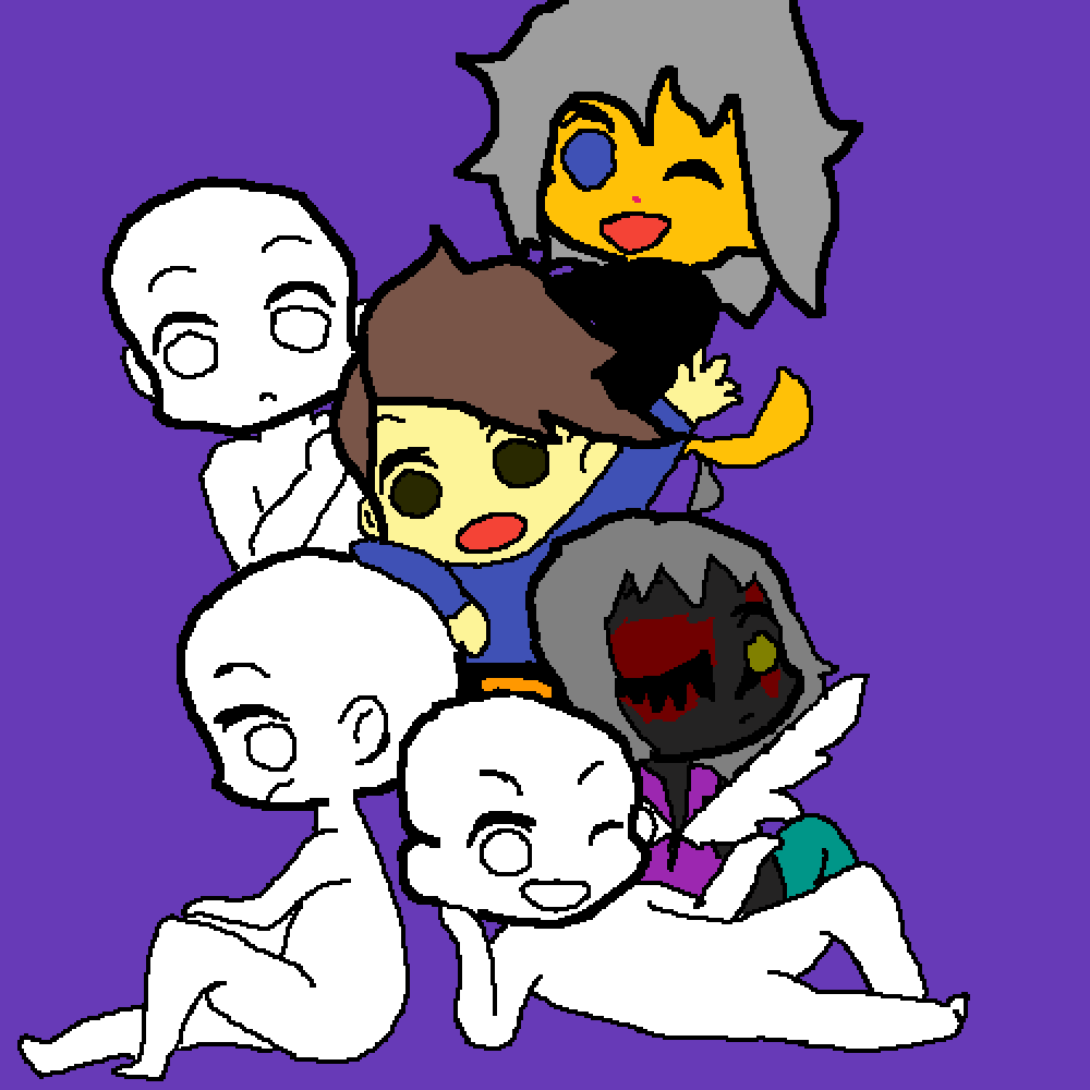 Friendship Pile Collab - Sprite (1000x1000)