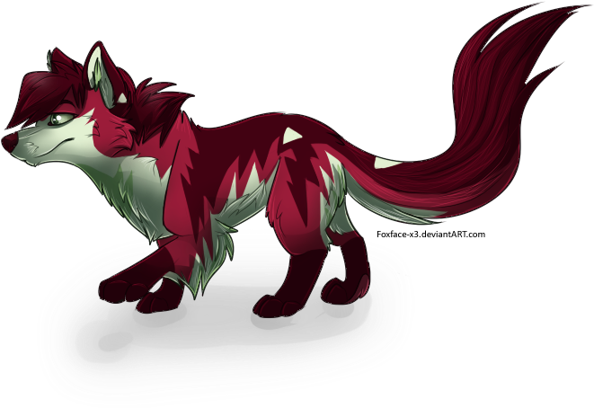Shima Longtail By Foxface-x3 - Red Fox (800x500)