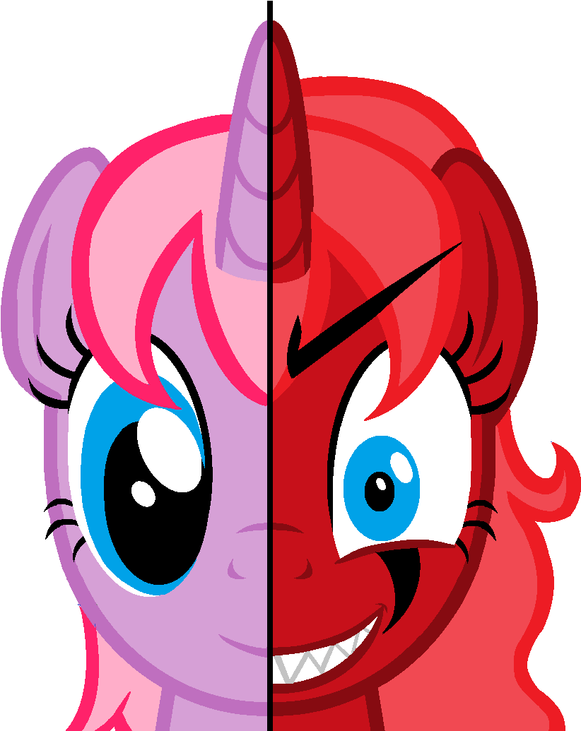 Split Personality By Lorettafox Split Personality By - Dissociative Identity Disorder (906x1034)