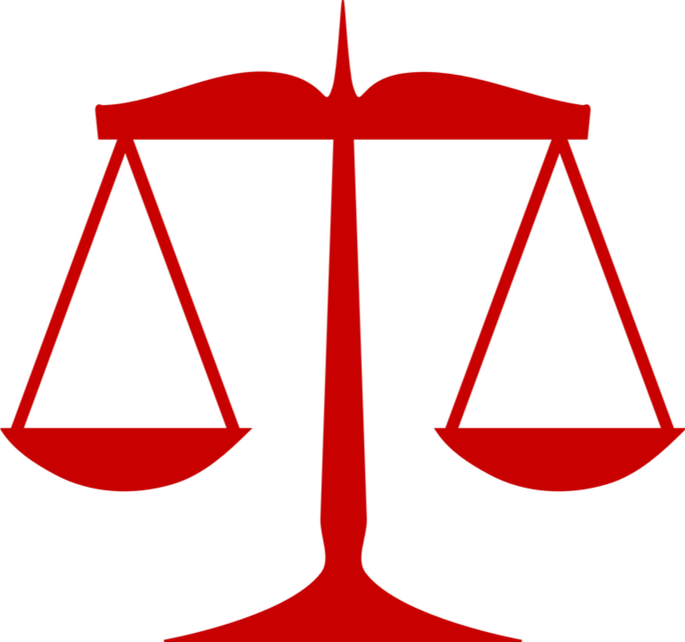 Wis - Stat - 49 - 22 - Child And Spousal Support And - Scales Of Justice Clip Art (768x720)