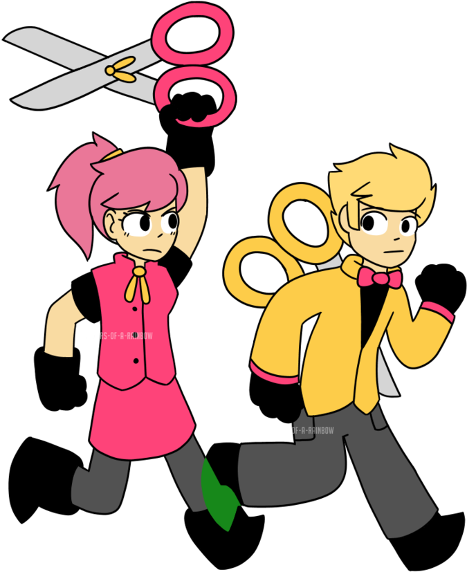 Snipperclips By Colours Of A Rainbow - Snip And Clip Snipperclips (894x894)