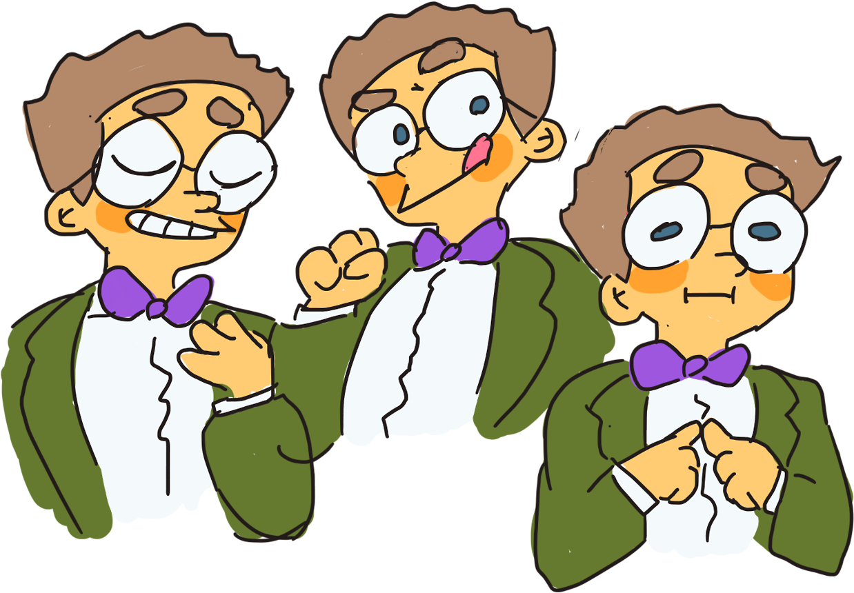 “faces From The Snipperclips Art Meme I Think It Suits - Cartoon (1280x909)