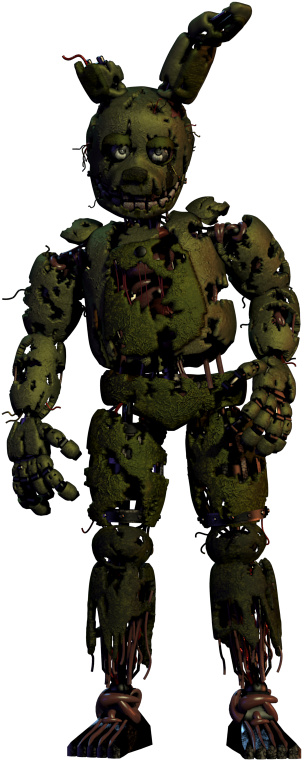 Five Nights At Freddy's Wiki - Fnaf Springtrap Full Body (768x768)