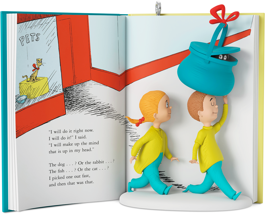 Who's A Dr - Hallmark Dr. Seuss's What Pet Should I Get? Ornament (1000x1000)
