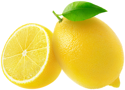 Cut Lemons - Lemon Image No Background (550x382)