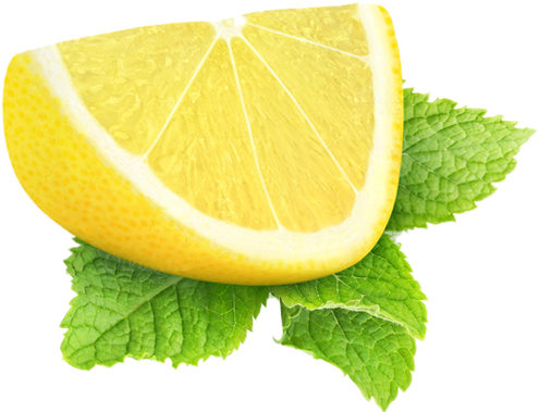 Lemons Wedges - Zitrone Und Limone Scheiben Runder Aufkleber (512x512)
