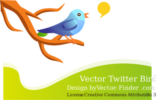 Bird Tweeting On A Branch In Nature Vector Graphics - Funny Twitter Quotes By James Connor 9781505802139 (500x320)