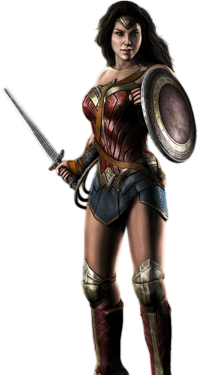 Wonder Woman - Wonder Woman Injustice 2 Png (894x894)
