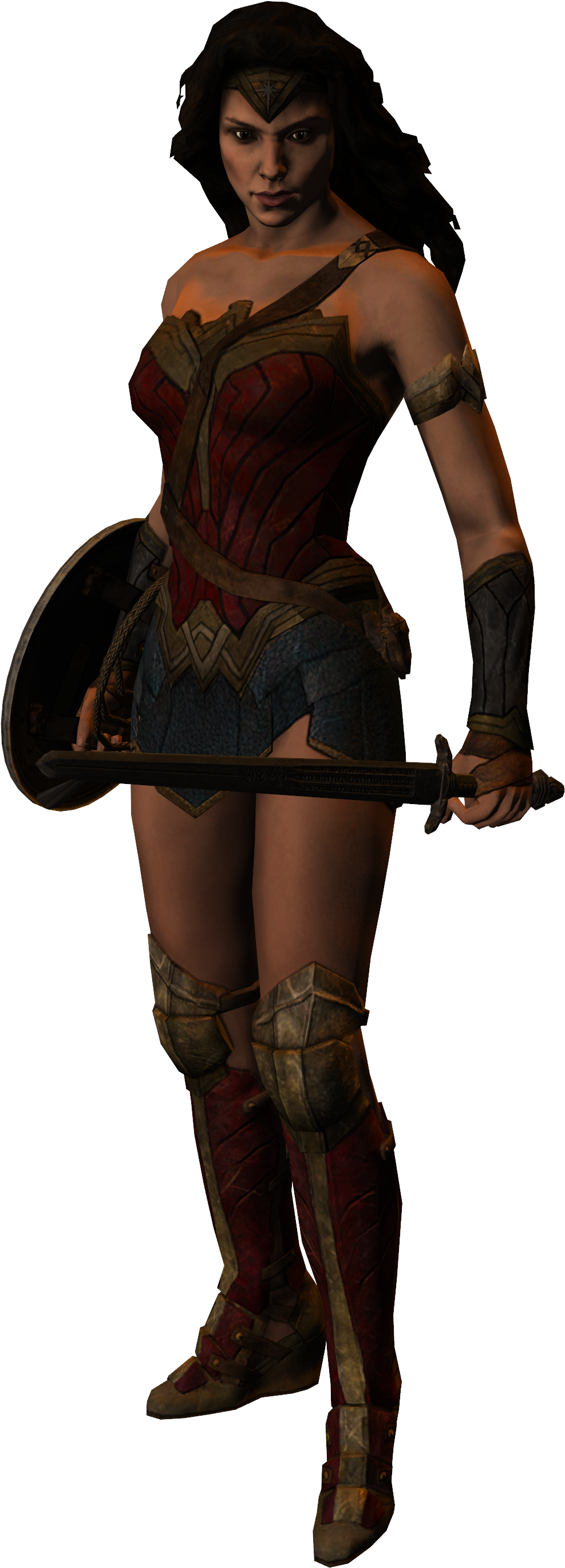 Gal Gadot Wonder Woman By Caplagrobin - Gal Gadot Wonder Woman Injustice (2700x2788)