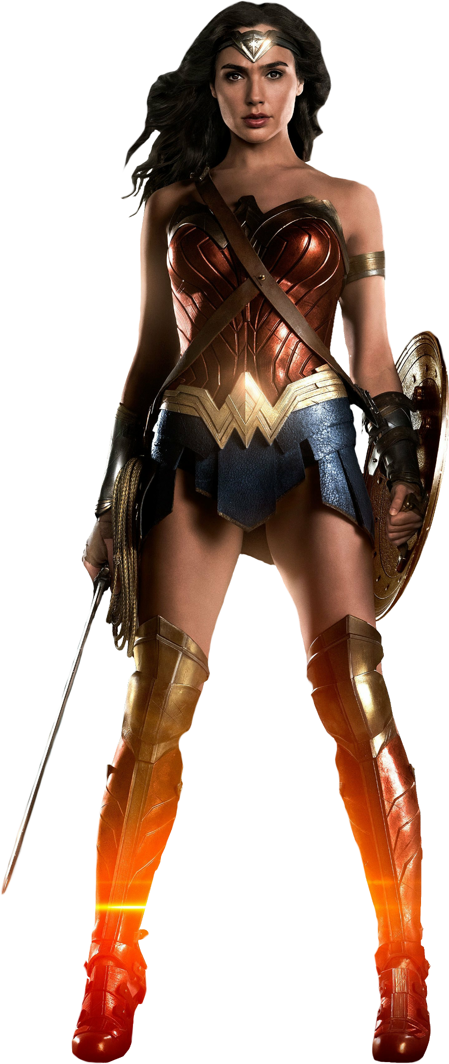 Transparent By Asthonx1 Wonder Woman - Wonder Woman Costume Faux Leather (1749x2592)
