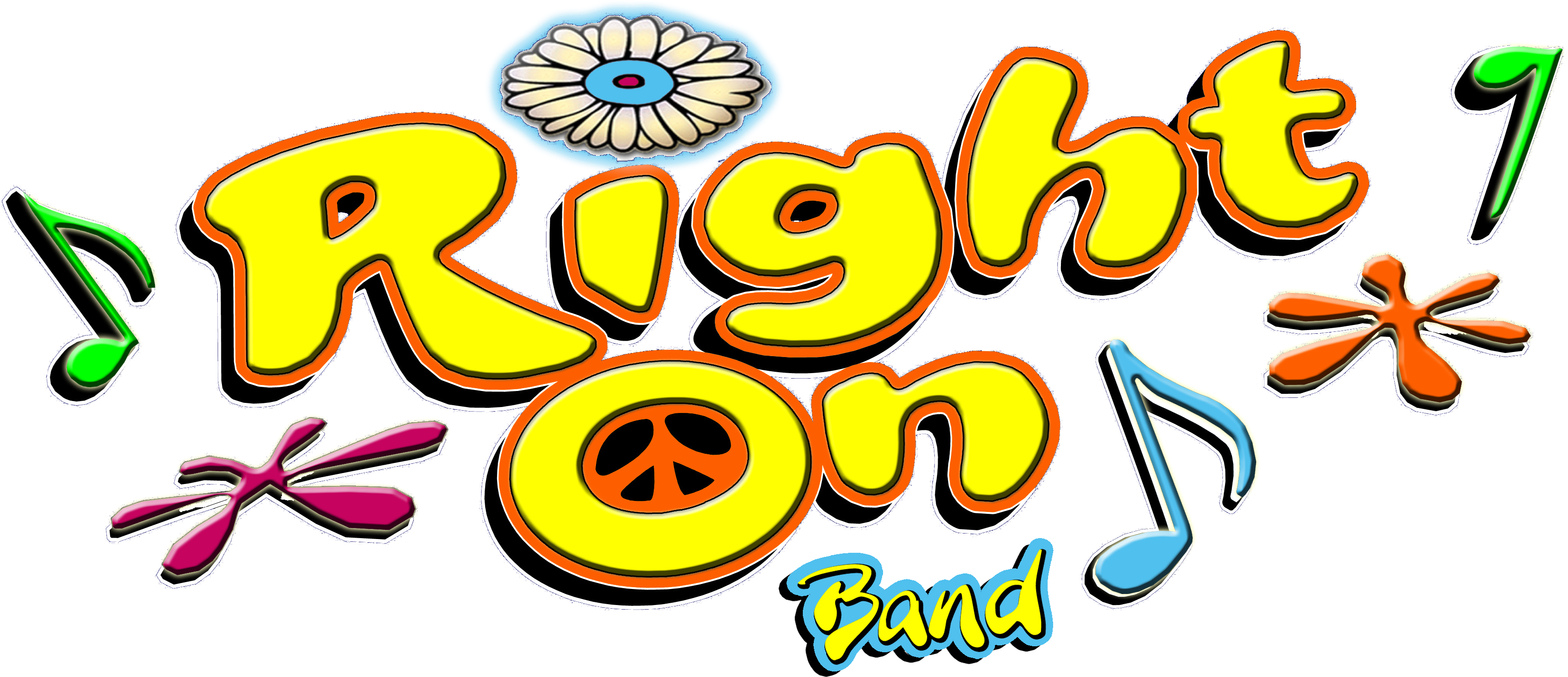 The Right On Band Is Known For Their Outlandish '70s - 70s Png (3440x1503)