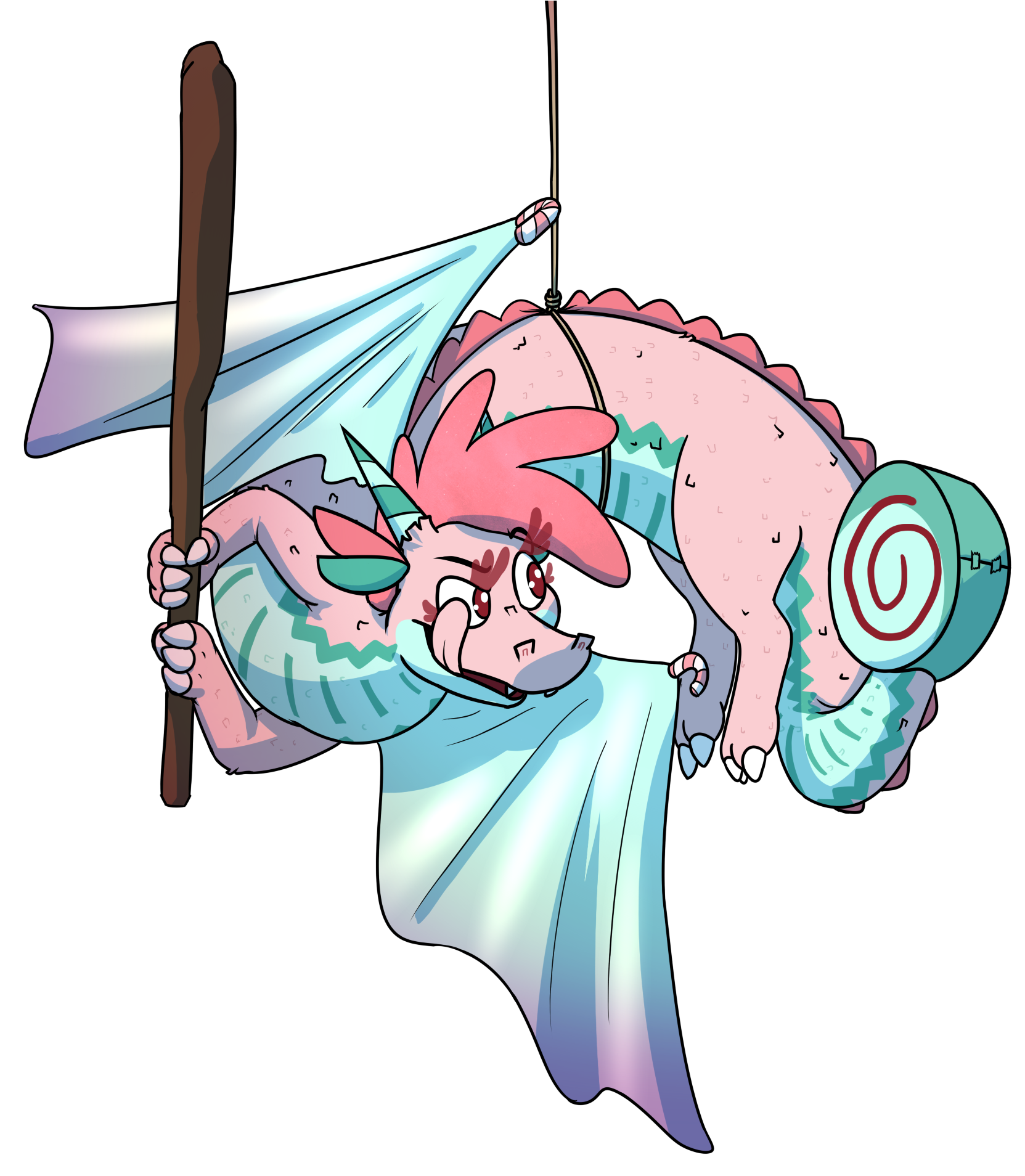 Pinata Self-destruction [art By Arin/rawr] - Pinata Self-destruction [art By Arin/rawr] (2000x2000)