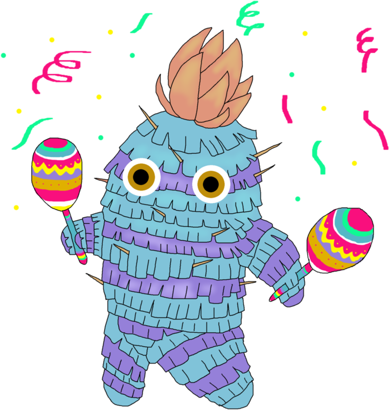 Gw2 Mini Choya Pinata By Artisticnaz - Art (894x894)