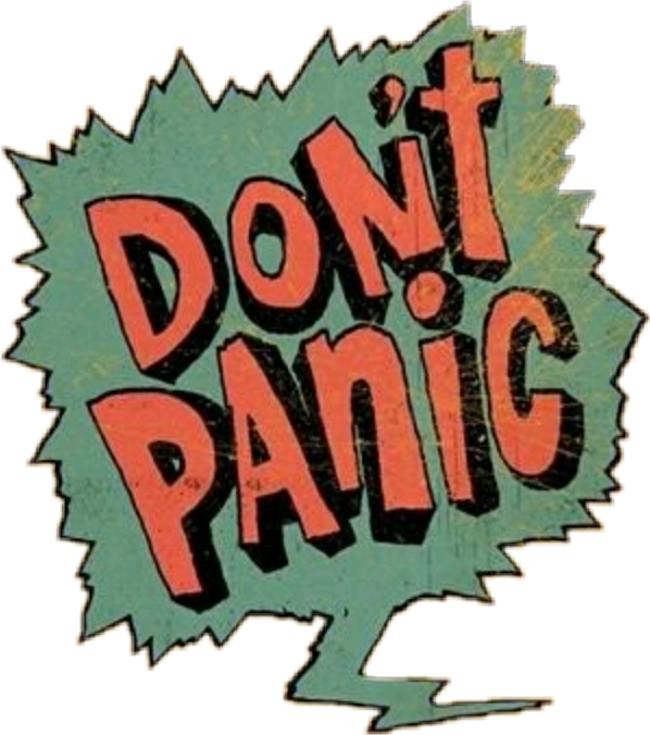 Don T Panic Pop Art (598x676)
